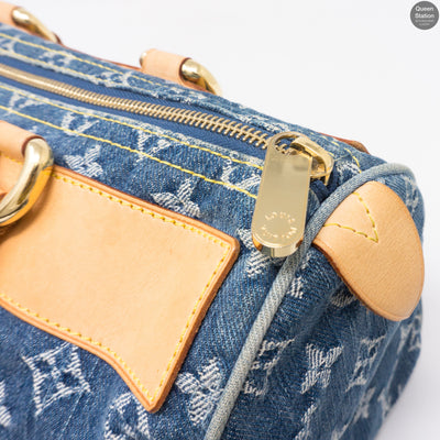 Neo Speedy Blue Denim Monogram