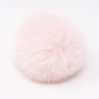 Fuzzy Bubble Bag Charm Light Pink