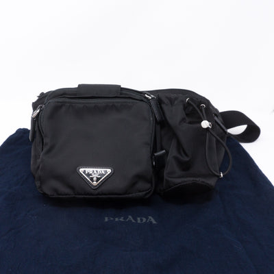 Marsupio Belt Bag Black Nylon