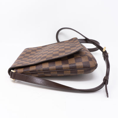 Musette Salsa Long Strap Damier Ebene