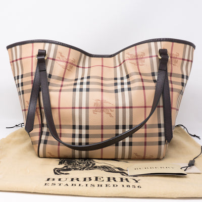 Small Canterbury Haymarket Check Tote Bag