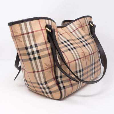 Small Canterbury Haymarket Check Tote Bag