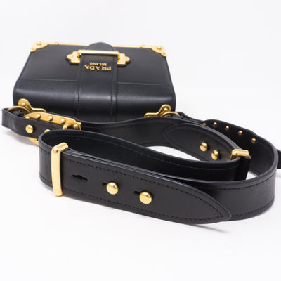Cahier Black Leather Bag