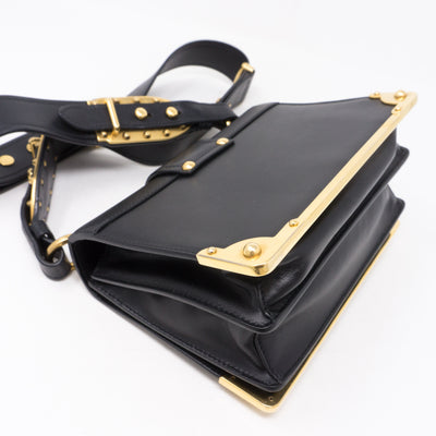 Cahier Black Leather Bag