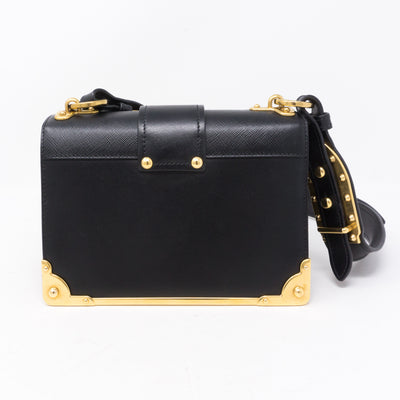 Cahier Black Leather Bag