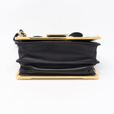 Cahier Black Leather Bag