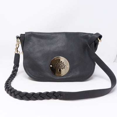 Daria Satchel Gray Leather