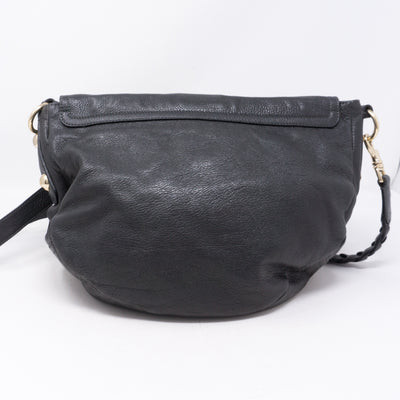 Daria Satchel Gray Leather