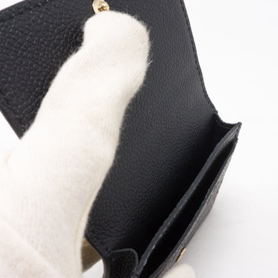 Card Holder Black Monogram Empreinte