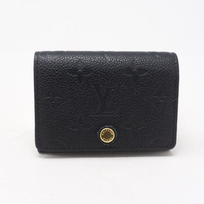 Card Holder Black Monogram Empreinte