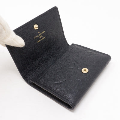 Card Holder Black Monogram Empreinte