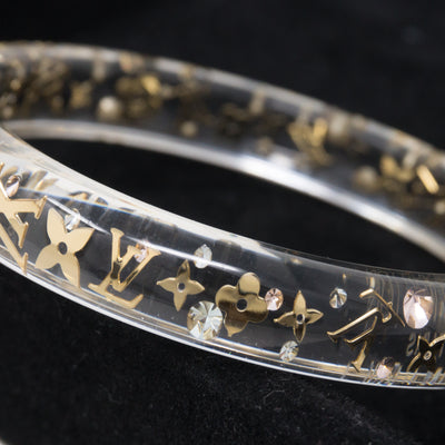 Bracelet Inclusion S+ Clear Gold