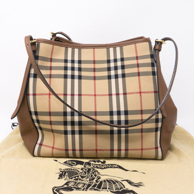 Canterbury Horseferry Check Tote Bag