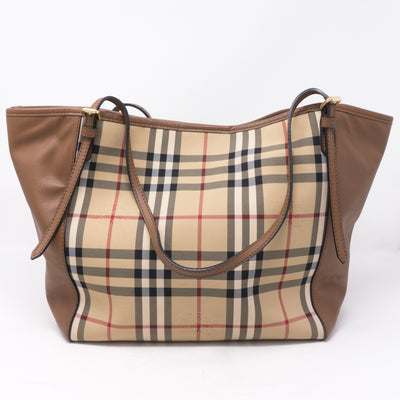 Canterbury Horseferry Check Tote Bag