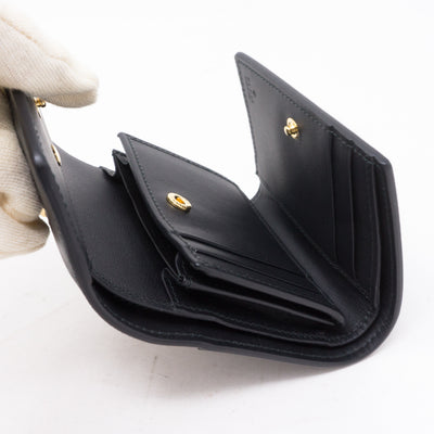 Sylvie Wallet Black Leather