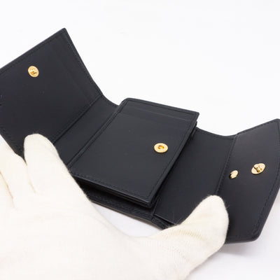 Sylvie Wallet Black Leather