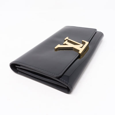 Louise Wallet Vernis Black
