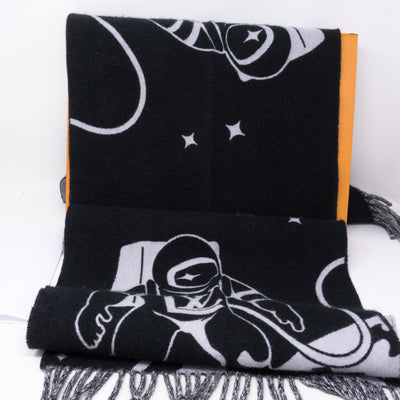 Satellite City Scarf Black