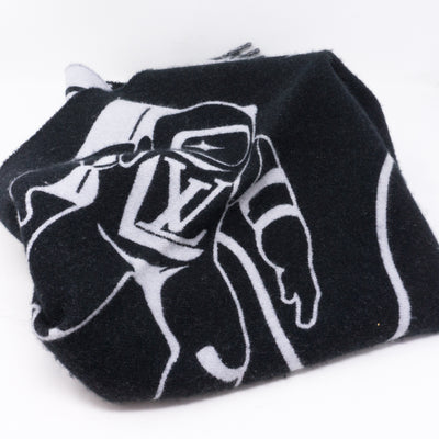 Satellite City Scarf Black