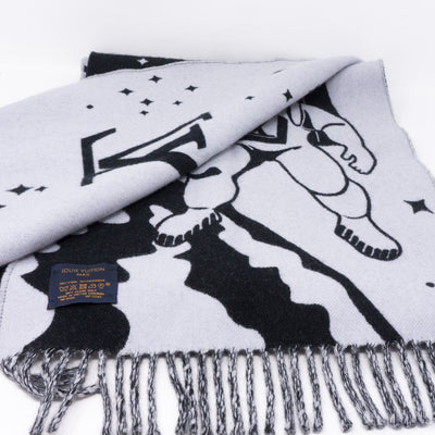 Satellite City Scarf Black