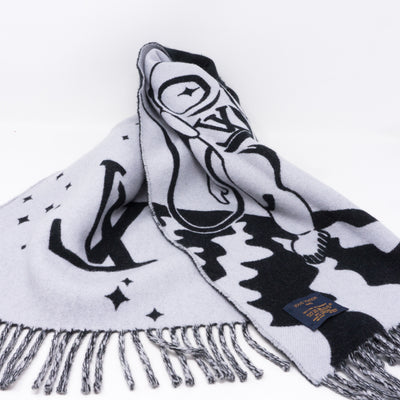 Satellite City Scarf Black