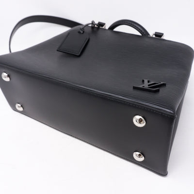 Kleber PM Black Epi Leather