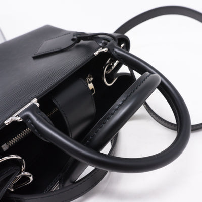 Kleber PM Black Epi Leather