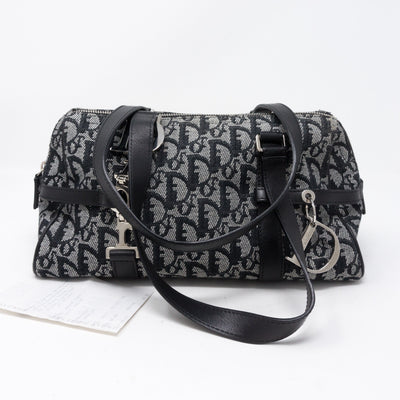 Boston Bag Dior Oblique Canvas
