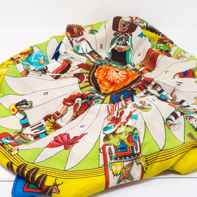 Kachinas Cashmere Silk Shawl 140 cm