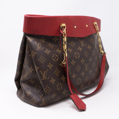 Pallas Shopper Monogram Red