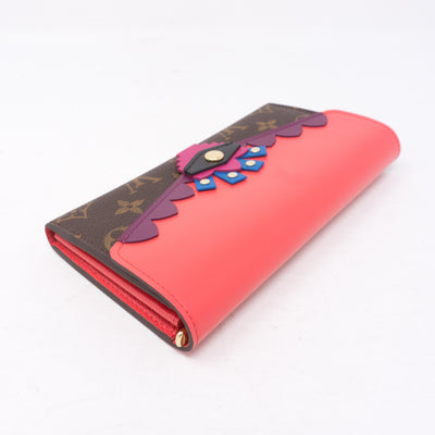 Sarah Wallet Flamingo Monogram Totem