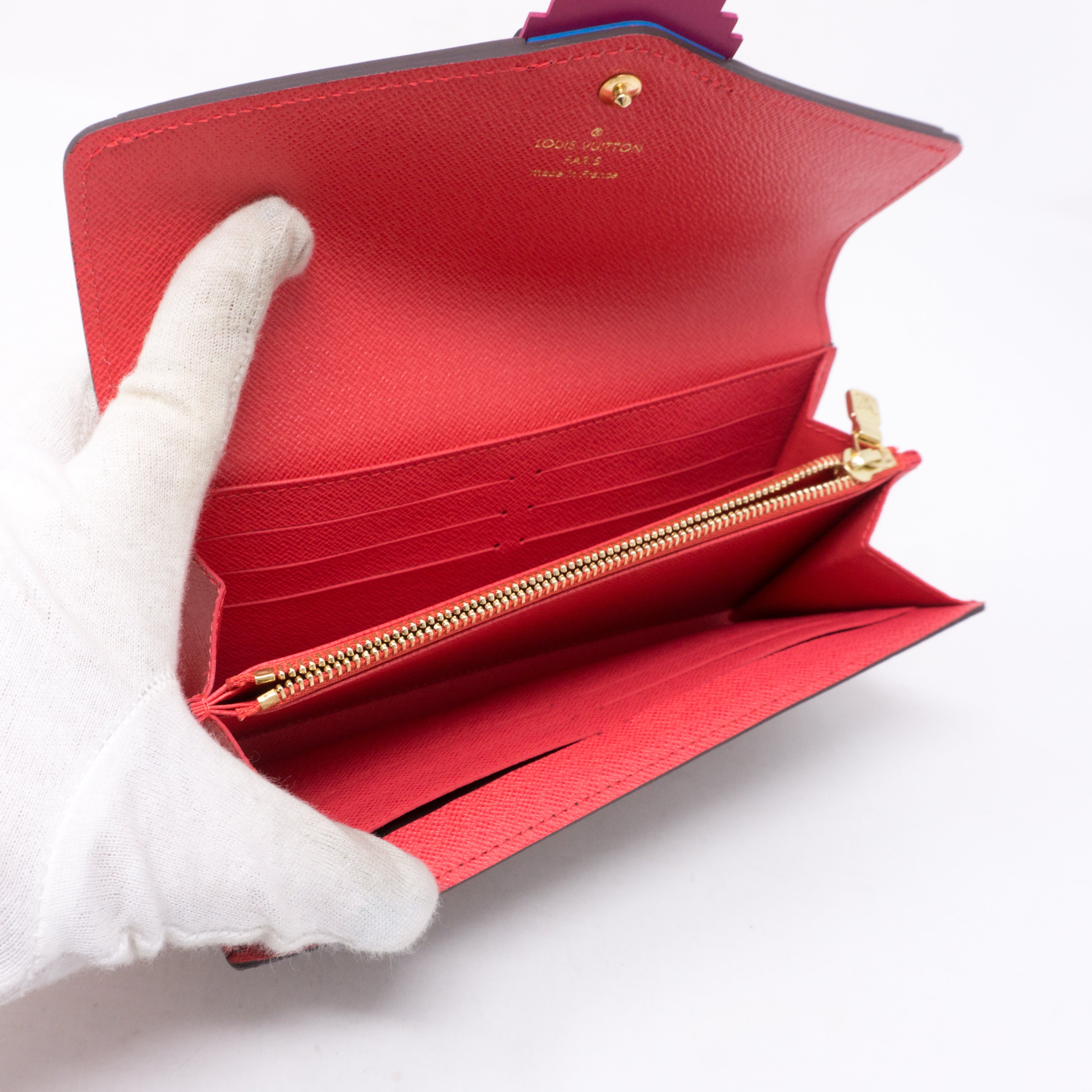 Sarah Wallet Flamingo Monogram Totem