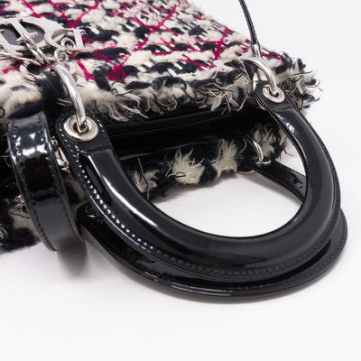 Lady Dior Medium Tweed & Leather
