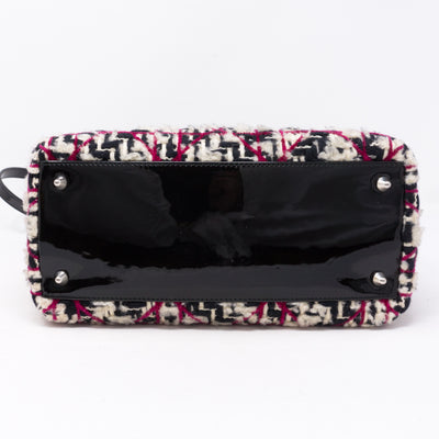 Lady Dior Medium Tweed & Leather
