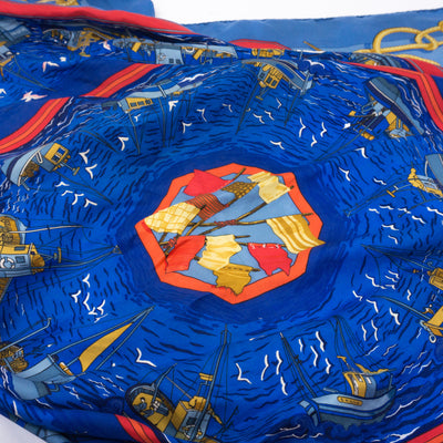 Silk Scarf 90 Retour de Peche