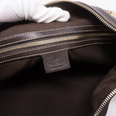 Pelham Studded GG Canvas Medium Hobo