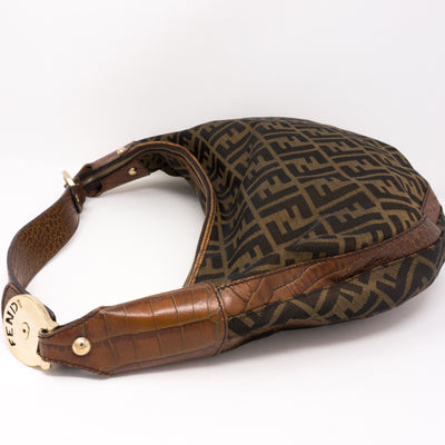 Tobacco Zucca Chef Hobo Bag