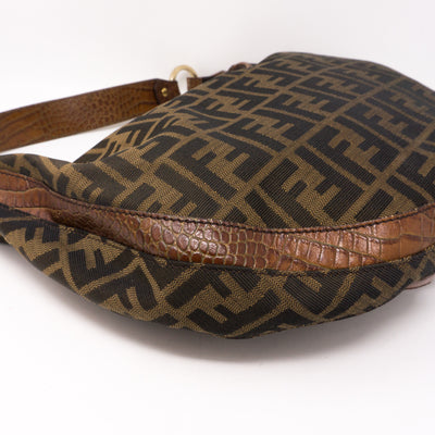 Tobacco Zucca Chef Hobo Bag