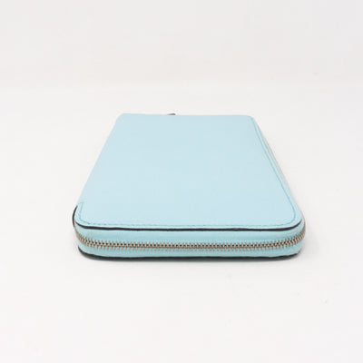 Silk'in Classic Wallet Blue Leather