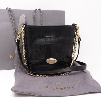 Jamie Mini Black Leather
