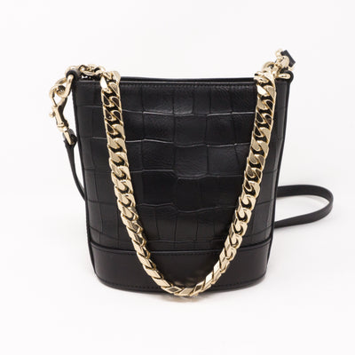 Jamie Mini Black Leather
