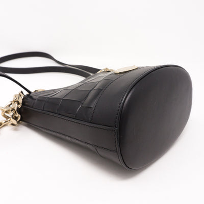 Jamie Mini Black Leather