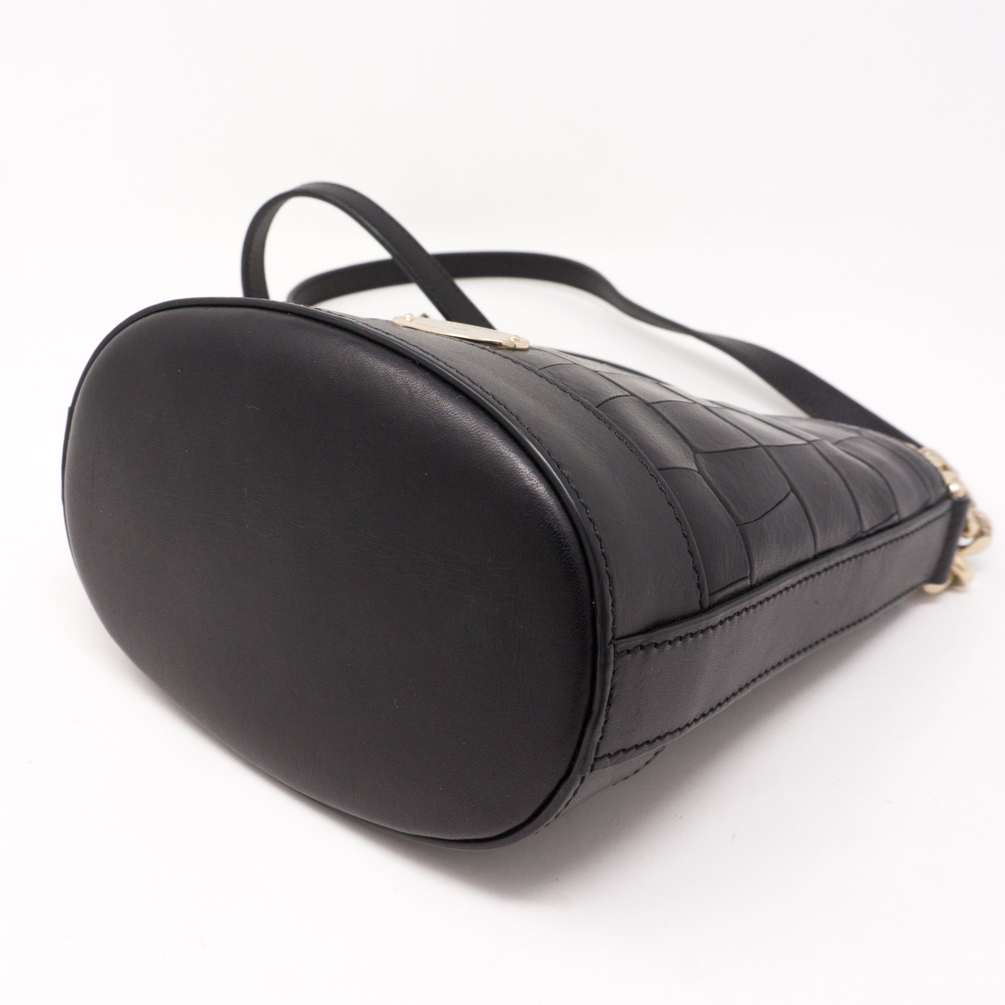Jamie Mini Black Leather
