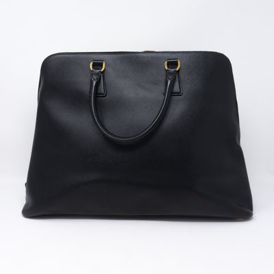 Promenade Large Black Saffiano Leather