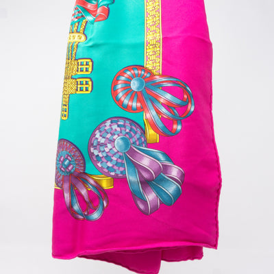 Silk Scarf 70 Les Rubans Du Cheval