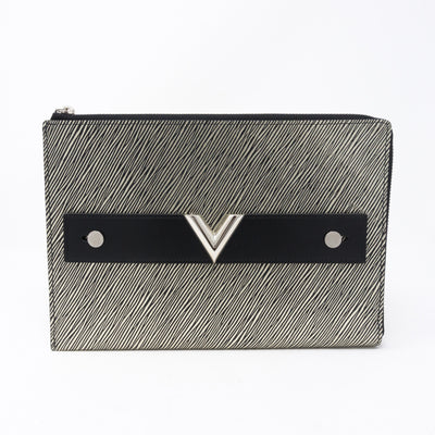 Essentials V Pochette Platine Epi Leather