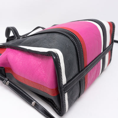 Bazar Shopper Pink Grey
