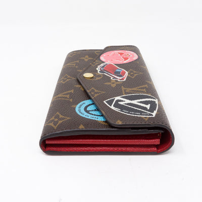 Sarah Wallet Monogram World Tour