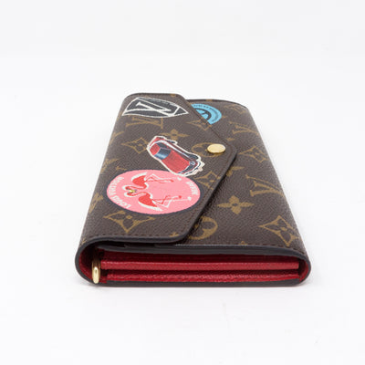Sarah Wallet Monogram World Tour