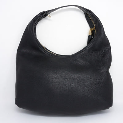 Soho Hobo Large Black Leather
